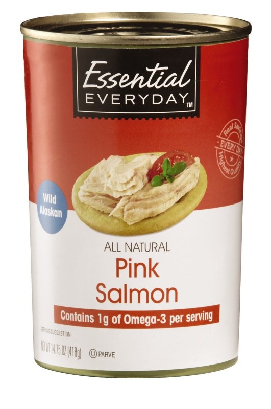 slide 1 of 1, Essential Everyday Pink Salmon, Alaskan, 14.75 Ounce, 14.75 oz