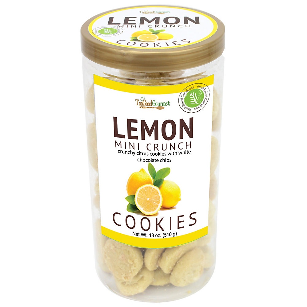 slide 1 of 1, Too Good Gourmet Cookies, Lemon Chip, 18 Oz Tube, 1 ct