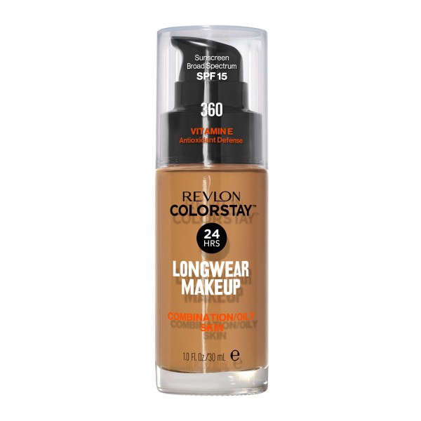 slide 8 of 25, Revlon Colorstay Combination Oily Skin Makeup - Golden Caramel, 1 fl oz