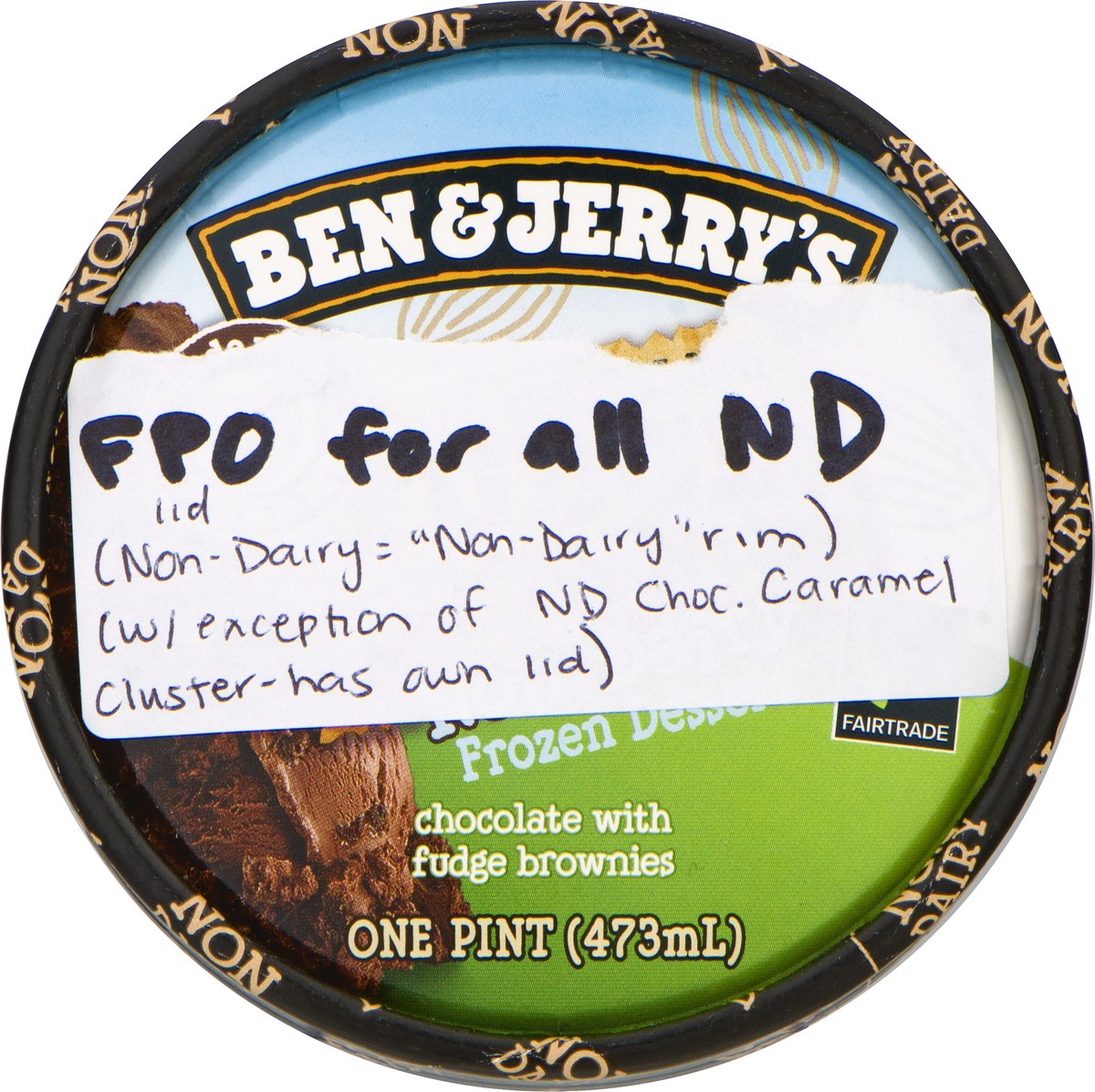 slide 2 of 6, Ben & Jerry's Non-dairy Caramel Almond Brittle, 16 oz