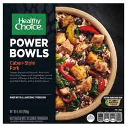 Healthy Choice Power Bowls Cuban-Inspired Pork Frozen Meals, 9.5 oz.