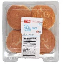 Weis Quality Mini Angel Food Cake