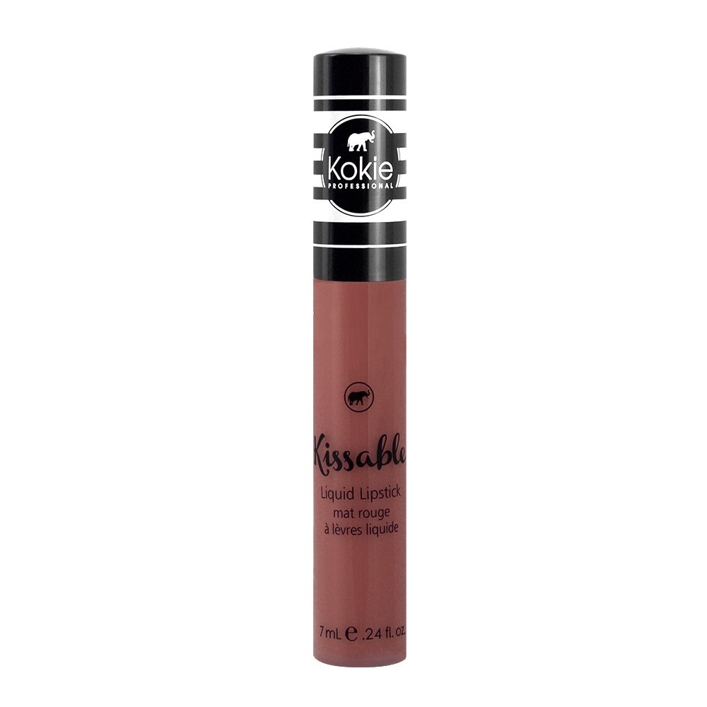 slide 1 of 1, Kokie Kissable Matte Liquid Lipstick, Henna, 0.24 fl oz