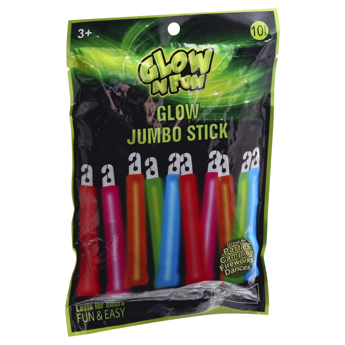 slide 7 of 10, Glow N Fun Jumbo Glow Stick 10 ea, 1 ct