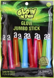Glow N Fun Jumbo Glow Stick - 10 ea