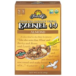 Ezekiel 4:9 Sprouted Crunchy Almond Cereal 16 oz