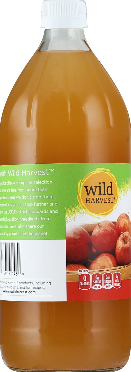 slide 3 of 9, Wild Harvest Apple Cider Vinegar Organic, 32 fl oz