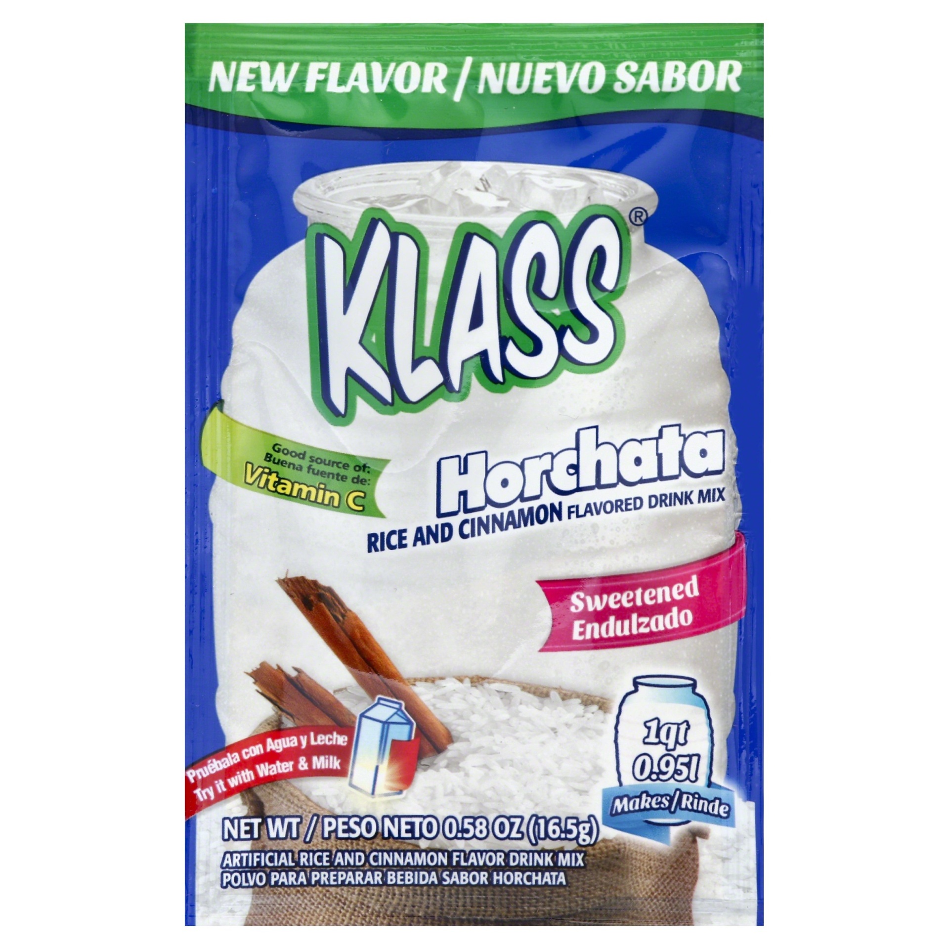 slide 1 of 2, Klass Drink Mix 0.58 oz, 0.56 oz