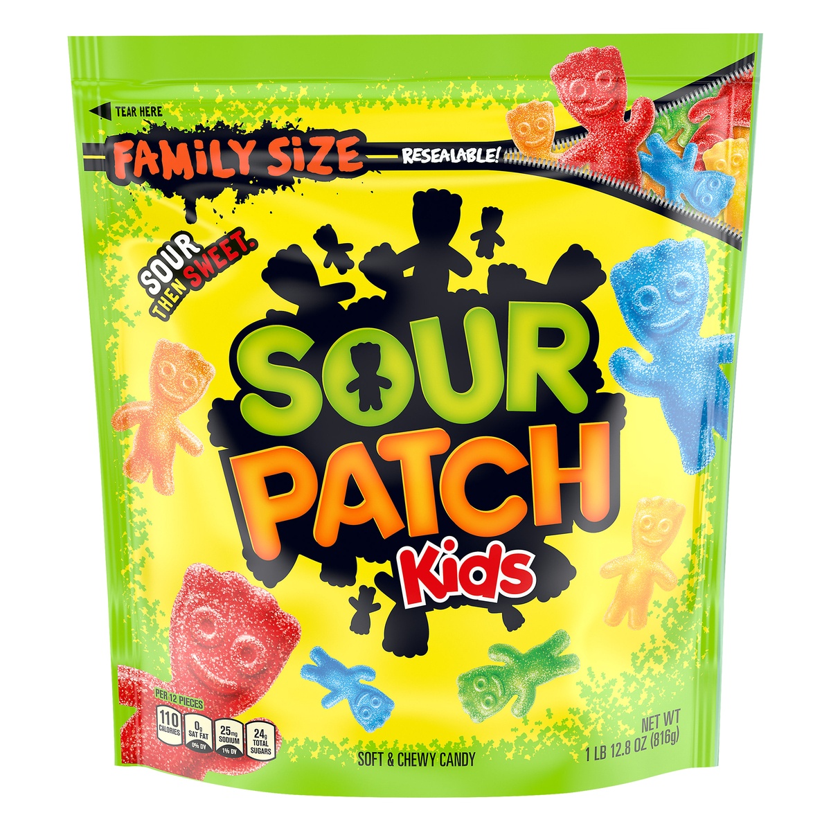 slide 11 of 11, Sour Patch Kids Soft & Chewy Candy, 1.8 lb