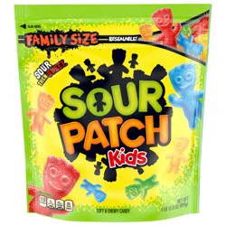 SOUR PATCH KIDS Soft & Chewy Candy, Family Size, Bulk Candy, 1.8 lb