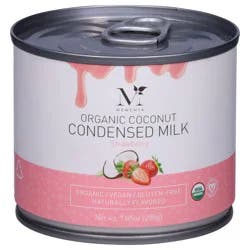 Mementa Organic Coconut Strawberry Condensed Milk 7.05 oz