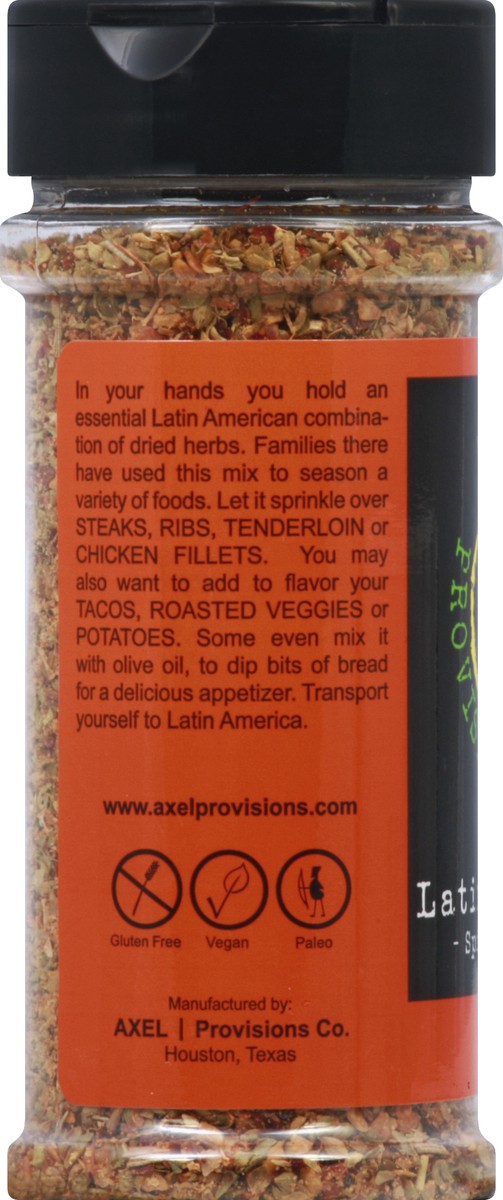 slide 3 of 6, AXEL Provisions Company Latin American Seasoning, 3 oz
