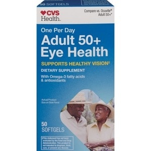 slide 1 of 1, CVS Health Adult 50+ Eye Health Softgels, 50 ct