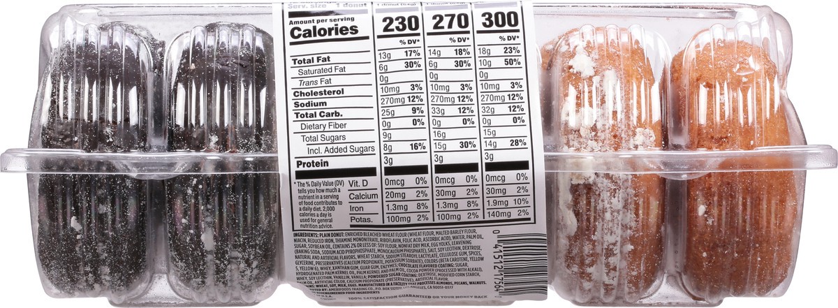 slide 5 of 13, First Street Large Variety Donuts, 26 oz