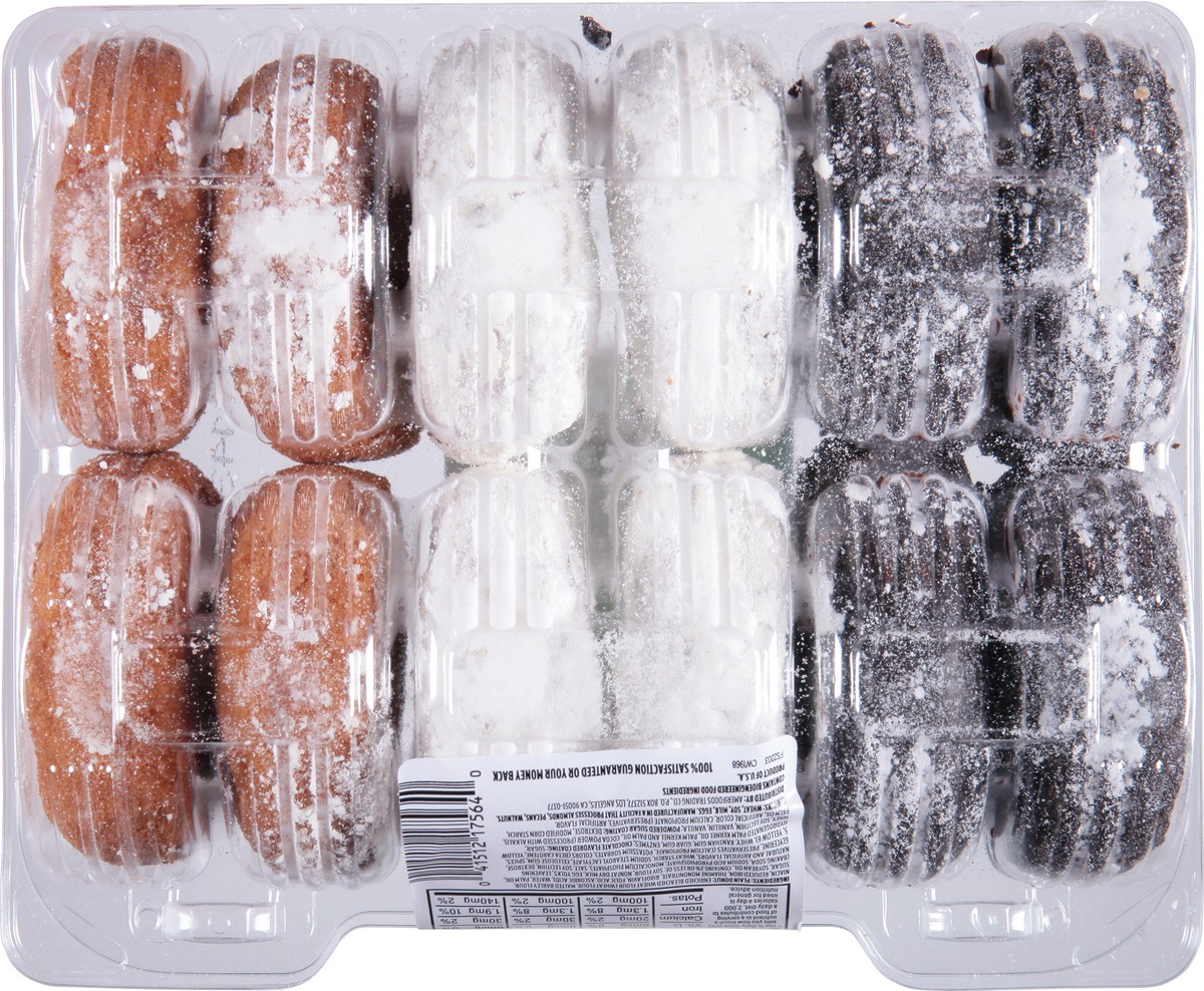 slide 12 of 13, First Street Large Variety Donuts, 26 oz