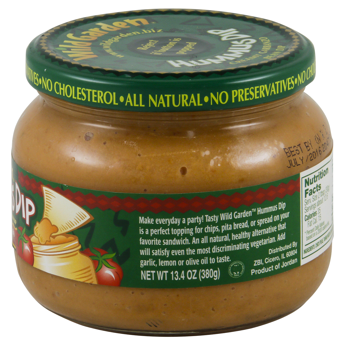 slide 2 of 4, Wild Garden Sun-Dried Tomato Hummus Dip, 10.74 oz