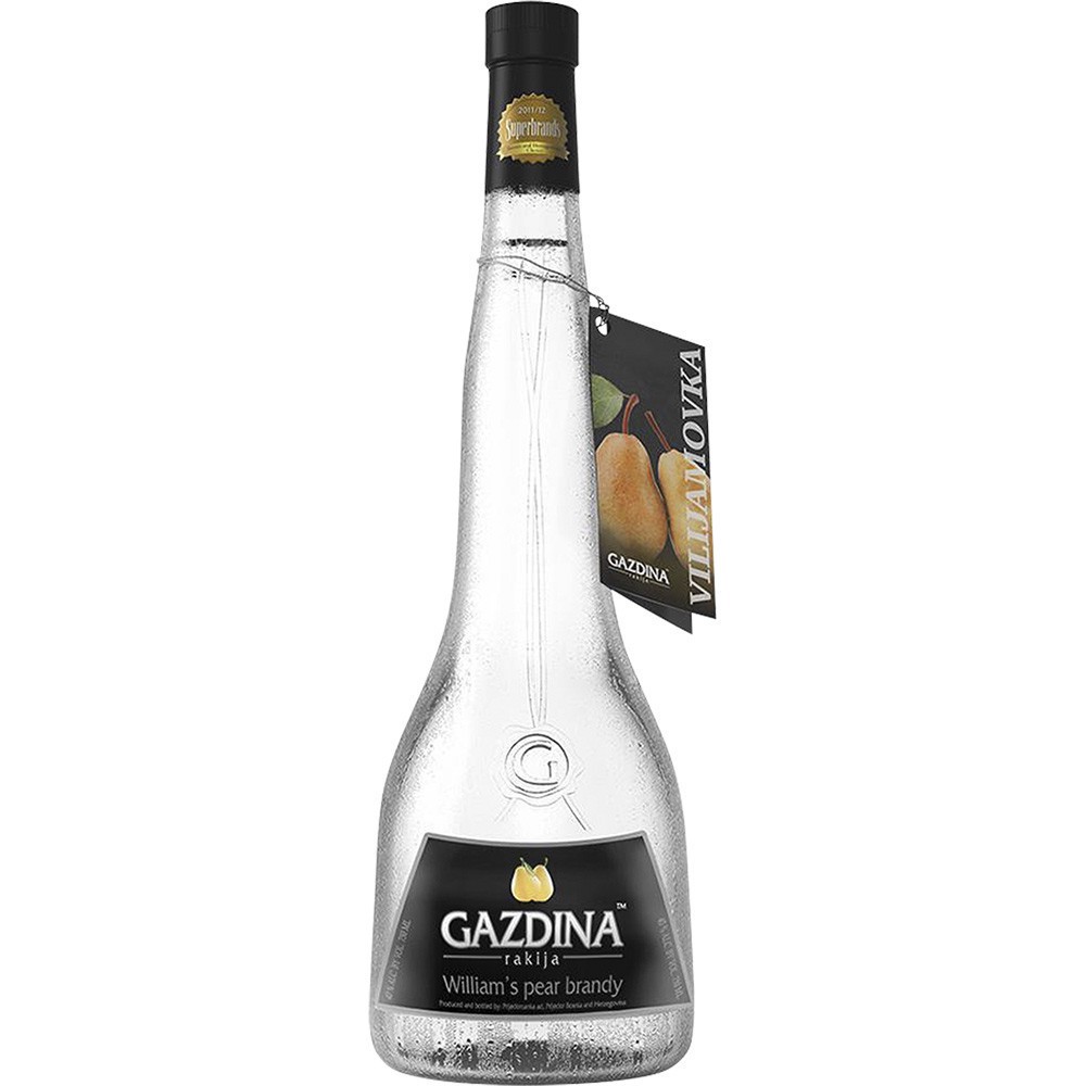 slide 1 of 1, Gazdina Rakija Pear Brandy, 750 ml