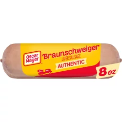 Oscar Mayer Braunschweiger Liver Sausage Pack