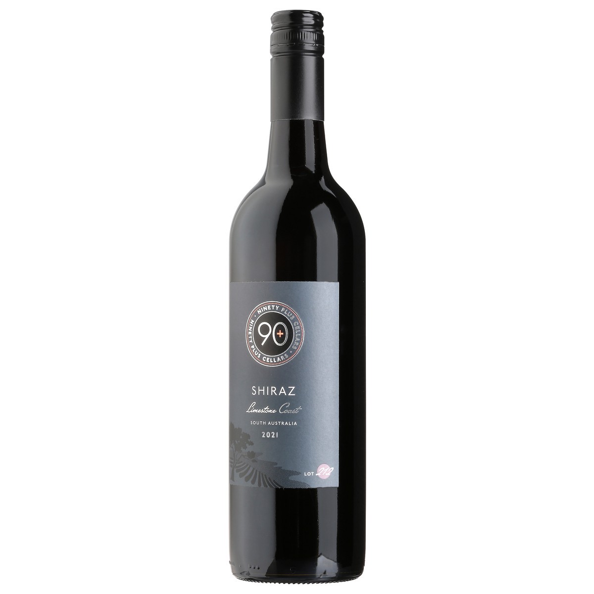 slide 6 of 9, 90+ Cellars Shiraz, 750 ml