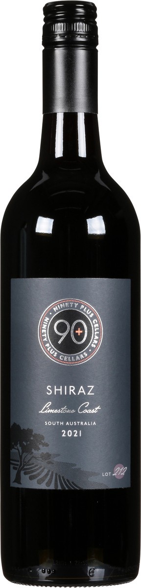 slide 7 of 9, 90+ Cellars Shiraz, 750 ml