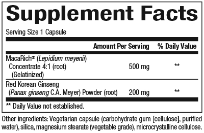 slide 2 of 2, Natural Factors Organic Macarich Dietary Supplement, 1 ct