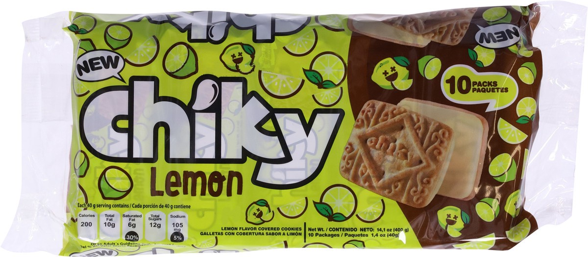 slide 8 of 13, Chiky Lemon Cookies 10 - 14.1 oz Packs, 10 ct
