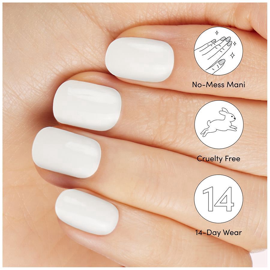 slide 3 of 5, Dashing Diva Glaze Color Gel Nail Strips - Daikon, 1 ct