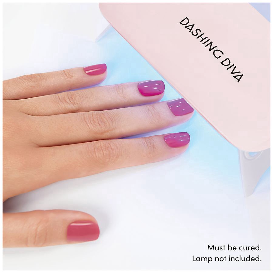 slide 4 of 5, Dashing Diva Glaze Color Gel Nail Strips - Daikon, 1 ct
