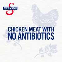 slide 13 of 29, Swanson 25% Less Sodium White Premium Chunk Canned Chicken Breast in Water, 12.5 OZ Can, 12.500 oz