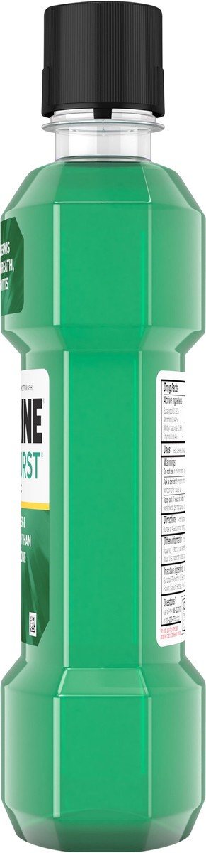 slide 5 of 12, Listerine Freshburst Antiseptic Mouthwash for Bad Breath, Kills 99% of Germs that Cause Bad Breath & Fight Plaque & Gingivitis, ADA Accepted Mouthwash, Spearmint, 500 mL, 500 ml
