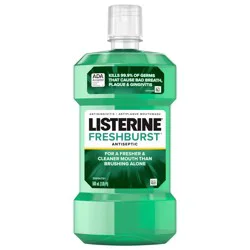 Listerine Freshburst Intense Antiseptic Mouthwash, Intense Spearmint, 500 mL
