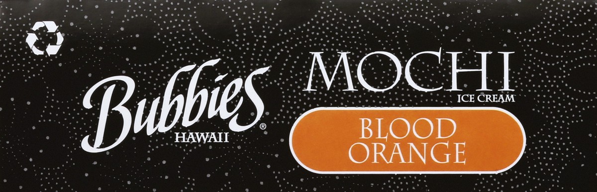 slide 9 of 9, Bubbies Blood Orange Mochi 6 - 1.25 oz Pieces, 6 ct