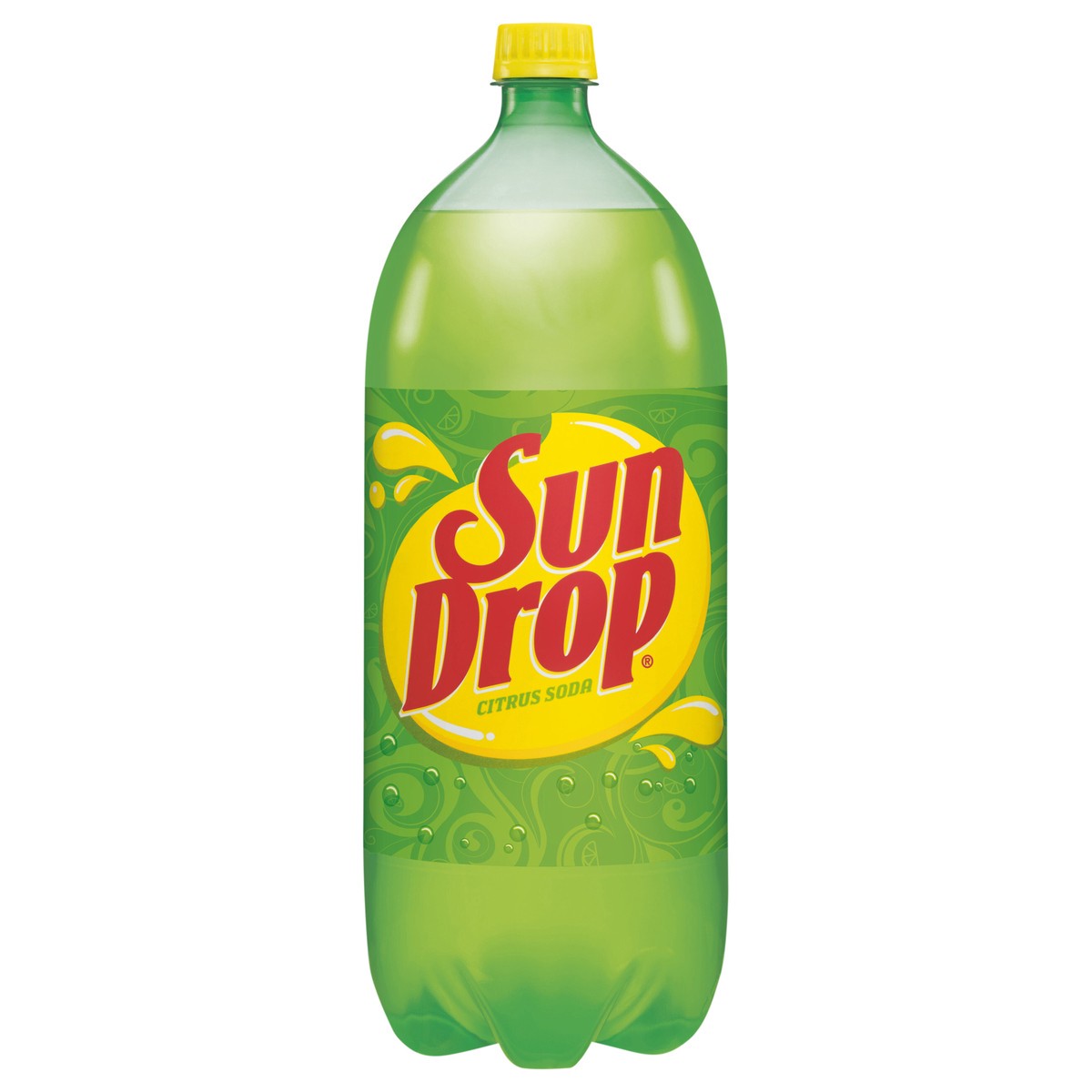 slide 1 of 10, Sun Drop Citrus Soda, 2 liter bottle, 2.1 qt