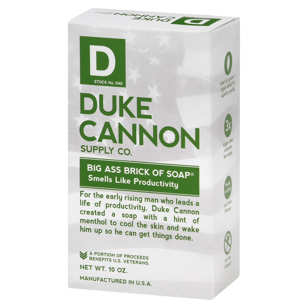 slide 9 of 11, Duke Cannon Brick of Soap 10 oz, 10 oz