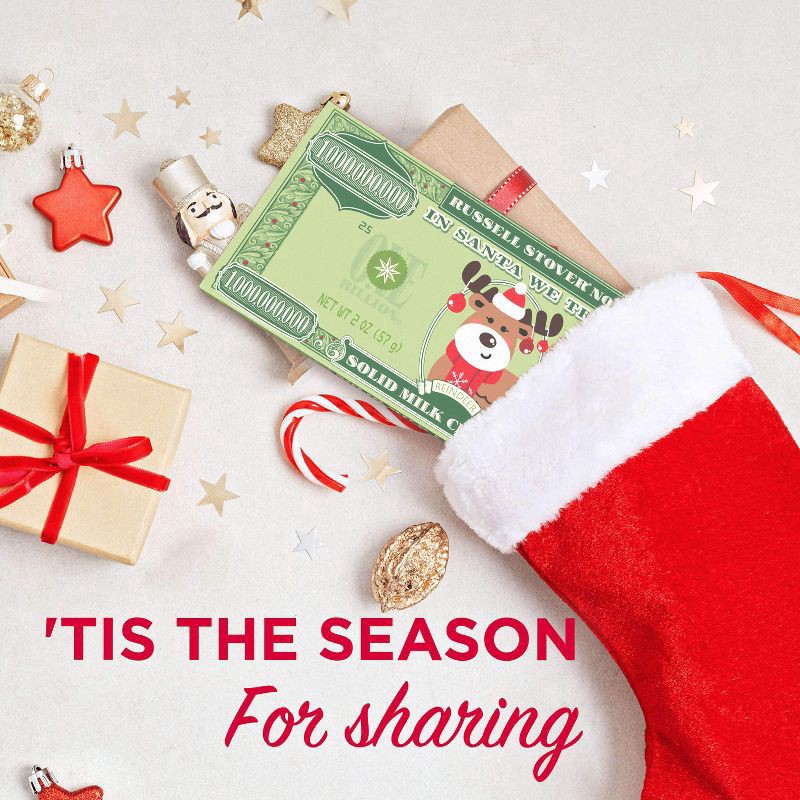 slide 8 of 8, Russell Stover Christmas Reindeer Milk Chocolate Bar- 2 oz, 2 oz