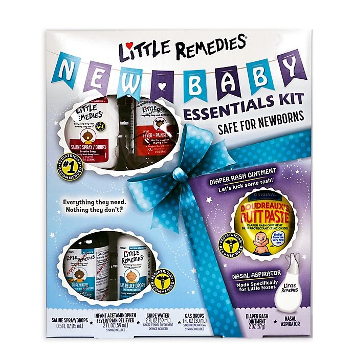 slide 1 of 1, Little Remedies New Baby Essentials Kit, 6 ct