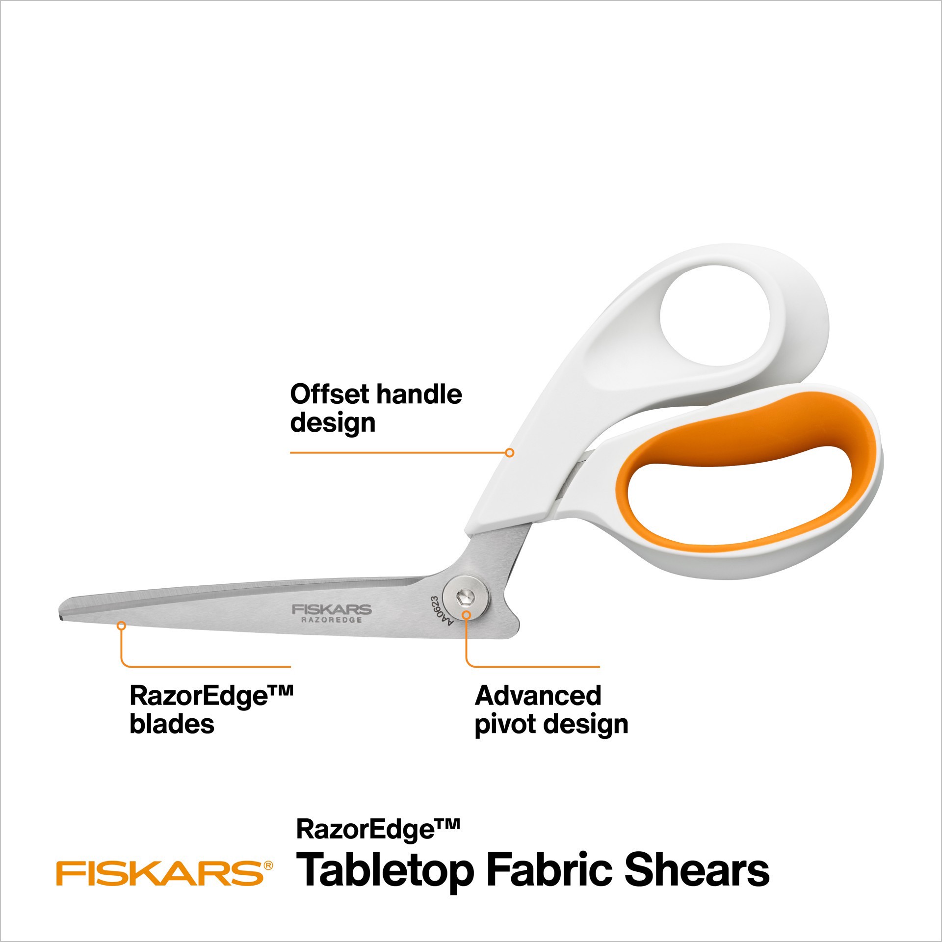 Fiskars Razor Edges Fiskars Razoredge Premium Fabric Shears 8 in | shipt