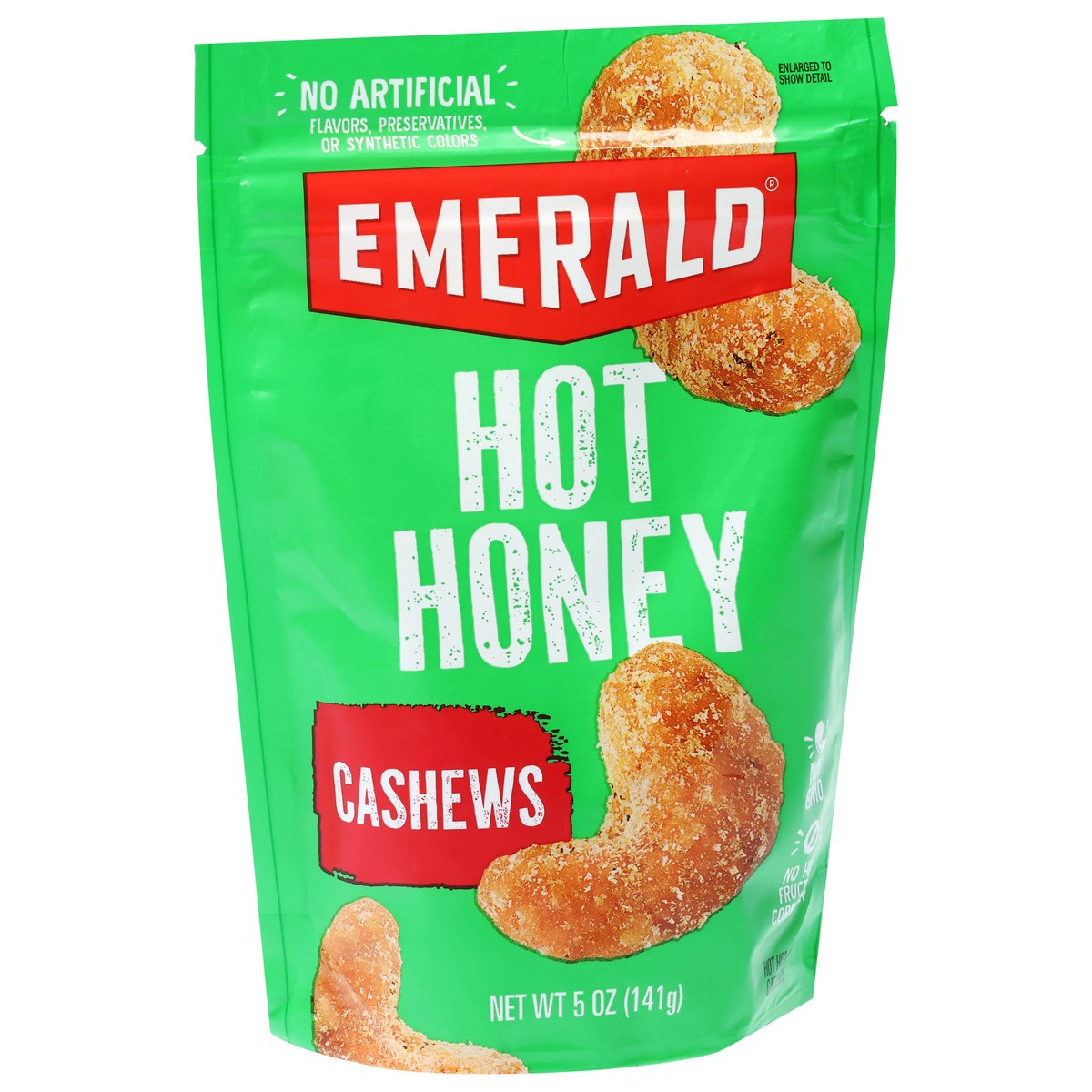 slide 3 of 14, Emerald Hot Honey Cashews 5 oz, 5 oz