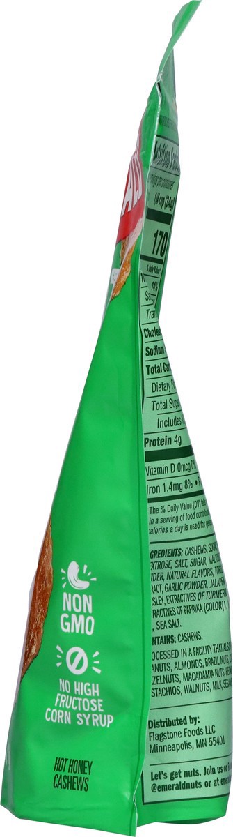 slide 12 of 14, Emerald Hot Honey Cashews 5 oz, 5 oz