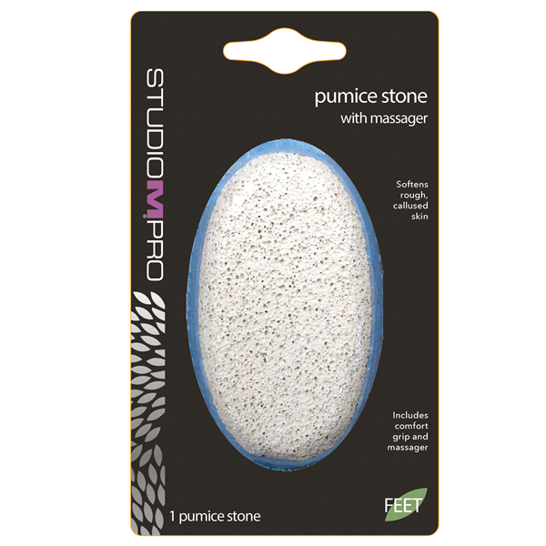 slide 1 of 1, Studio M Pumice Stone with Massager, 1 ct