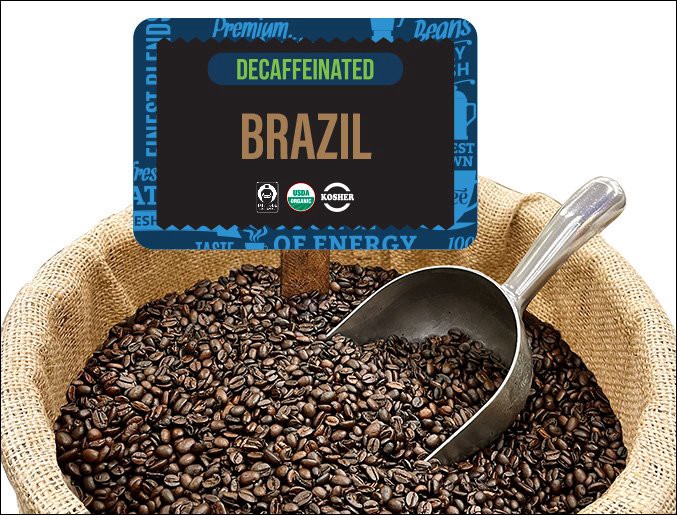 slide 1 of 1, Fwy Coffee Decaf Brazil Coffee - lb, per lb
