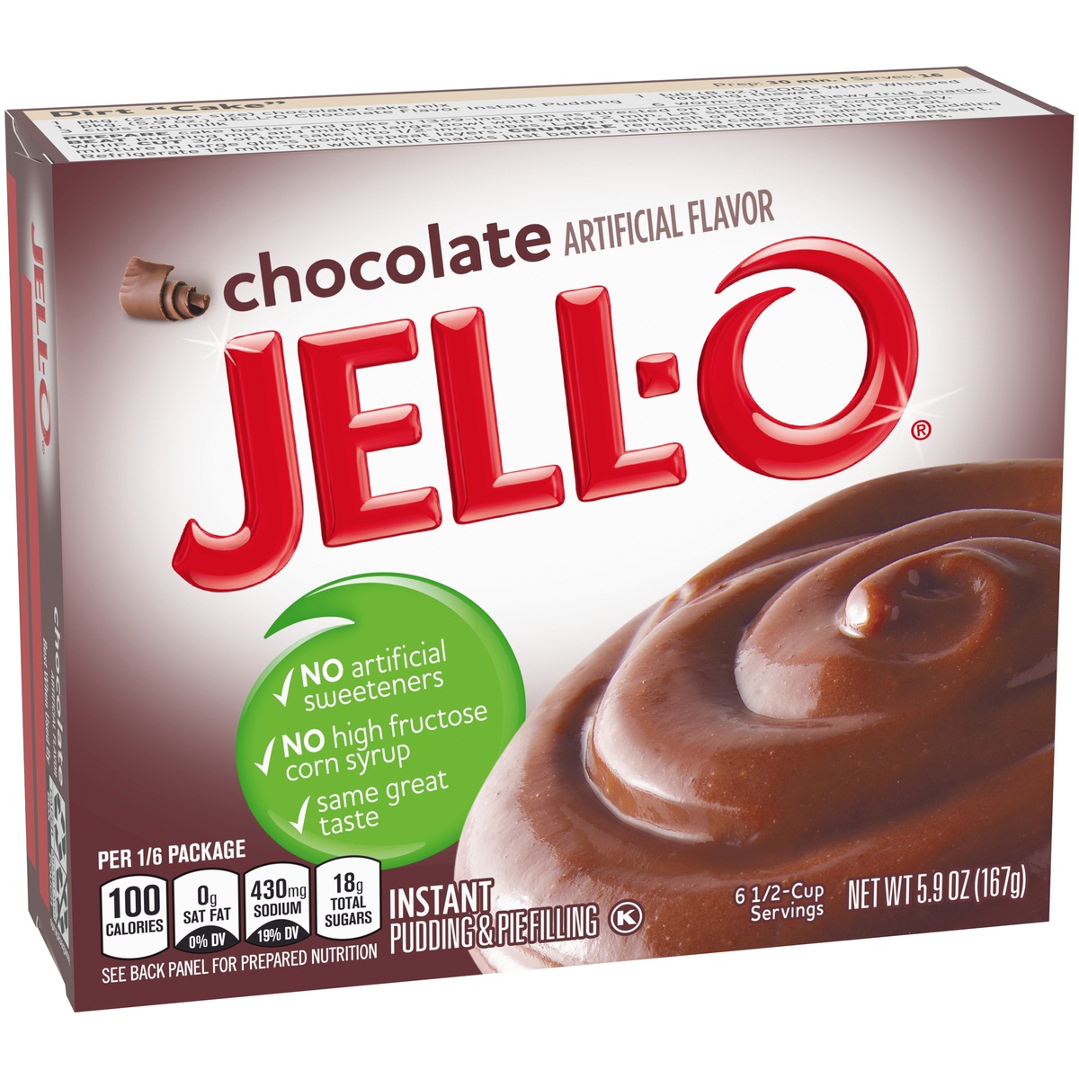 slide 2 of 2, Jell-O Chocolate Instant Pudding & Pie Filling Mix, 5.9 oz