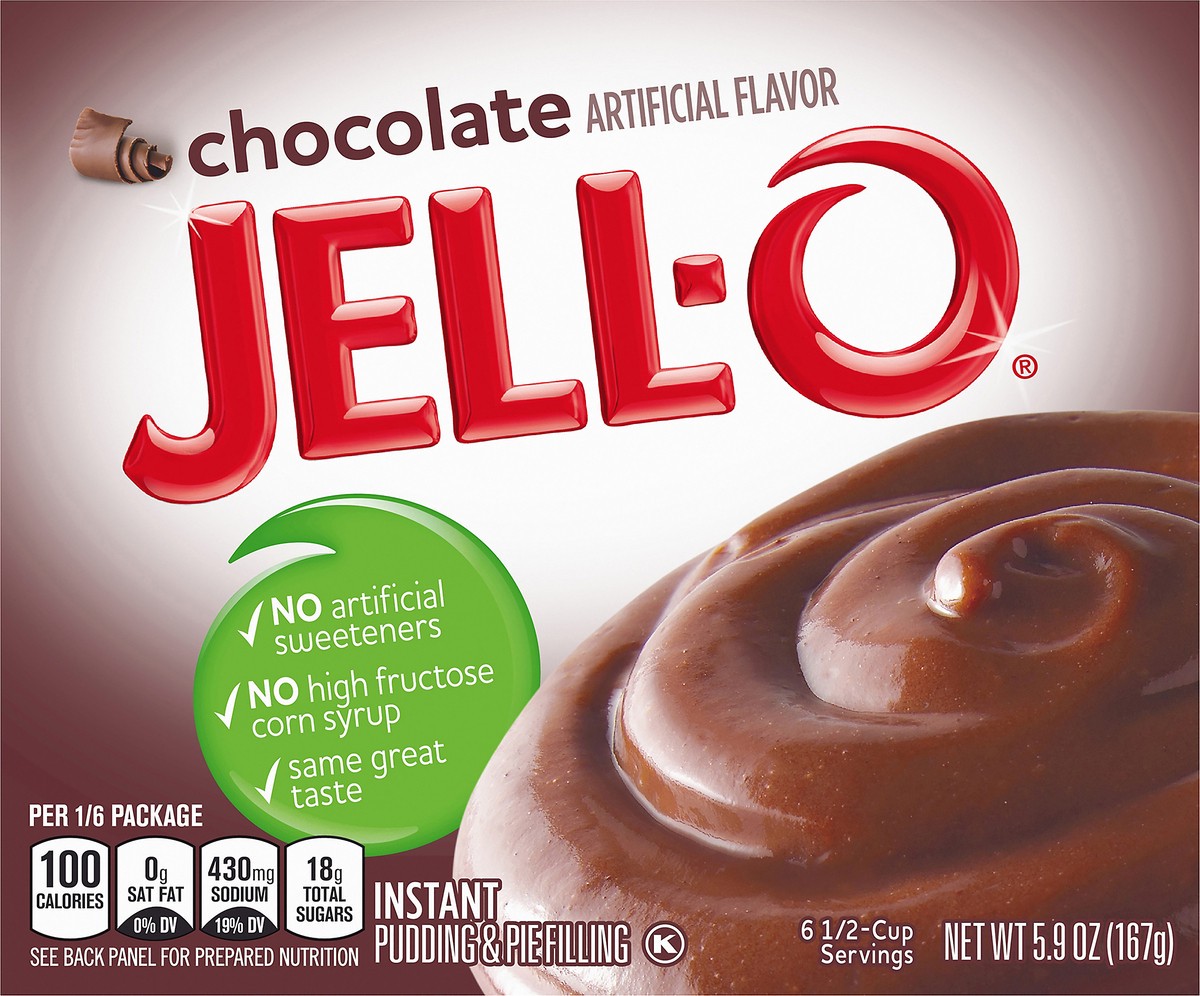 slide 10 of 14, Jell-O Chocolate Instant Pudding Mix, 5.9 oz