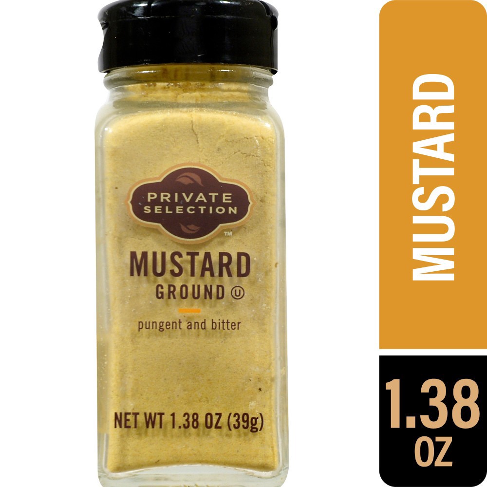 slide 5 of 5, Private Selection Ground Mustard, 1.38 oz