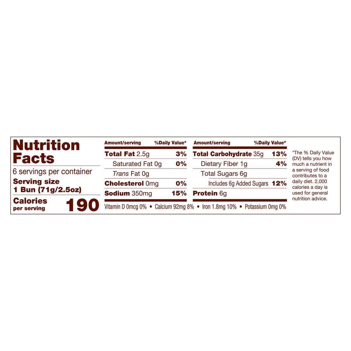 slide 11 of 12, Aunt Hattie's Potato Sandwich Buns, 6 ct; 15 oz
