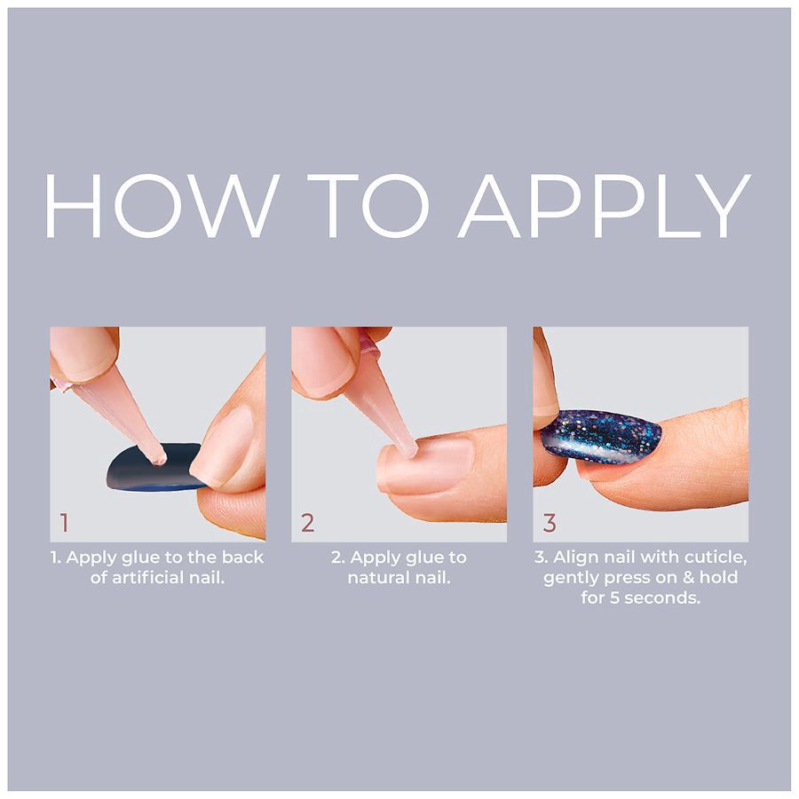 slide 3 of 5, Kiss Gel Fantasy Short Nails 24 ea, 24 ct