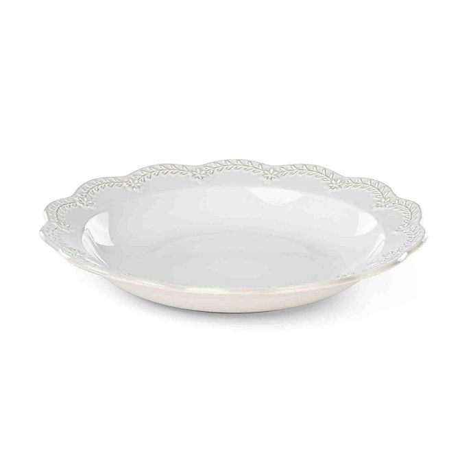 slide 1 of 1, Lenox Chelse Muse Floral Grey Pasta Bowl, 1 ct