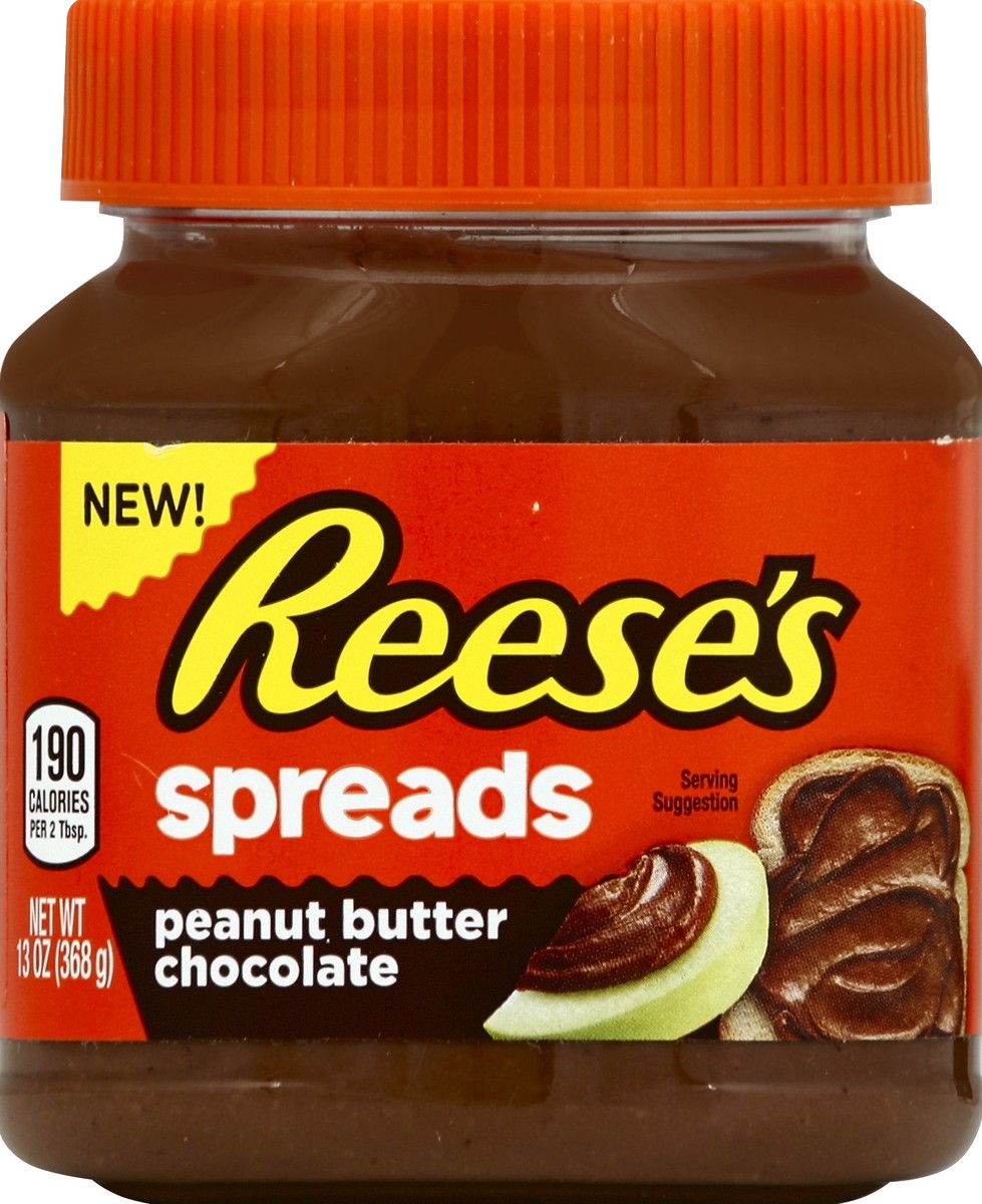 slide 2 of 2, Reese's Peanut Butter Chocolate Spreads, 13 oz