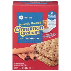 SE Grocers Crackers Cinnamon Graham