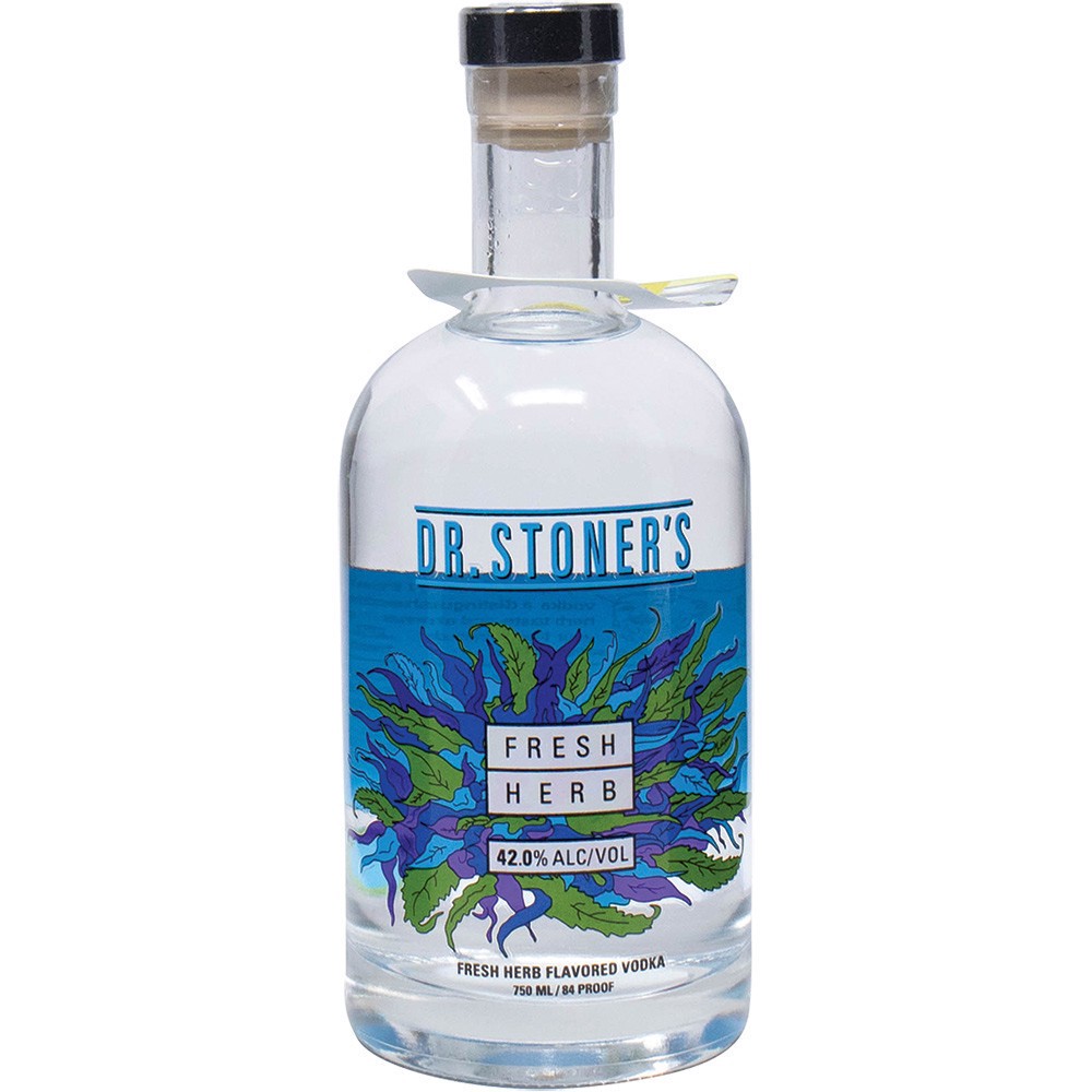 slide 1 of 1, Dr. Stoner's Fresh Herb Vodka, 750 ml
